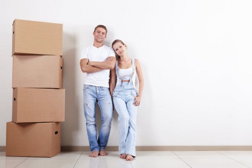 Man and van service helping with a central London move in Fitzrovia