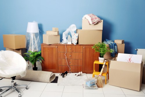 Local packing service materials for homes and businesses in Fitzrovia