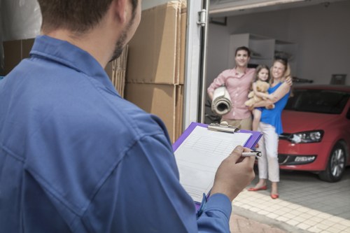 Professional packing support for a Fitzrovia home move