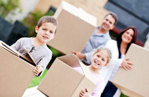 Commercial removal van service for Fitzrovia offices