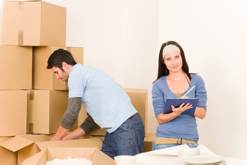 Careful office moving support for a Fitzrovia commercial property