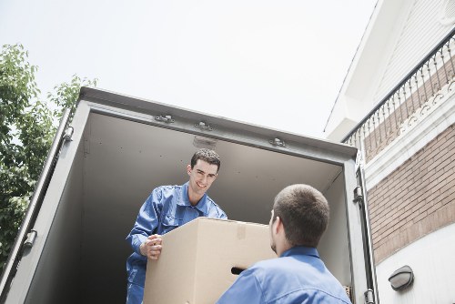 Furniture loading and transport for a Fitzrovia flat move