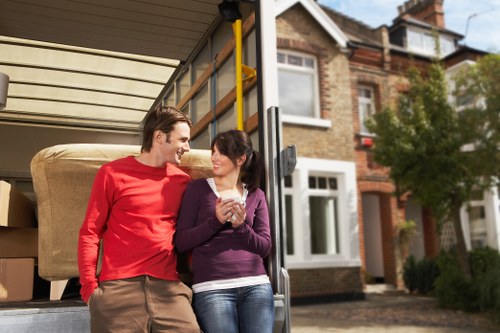 Residential and office moving truck support in Fitzrovia
